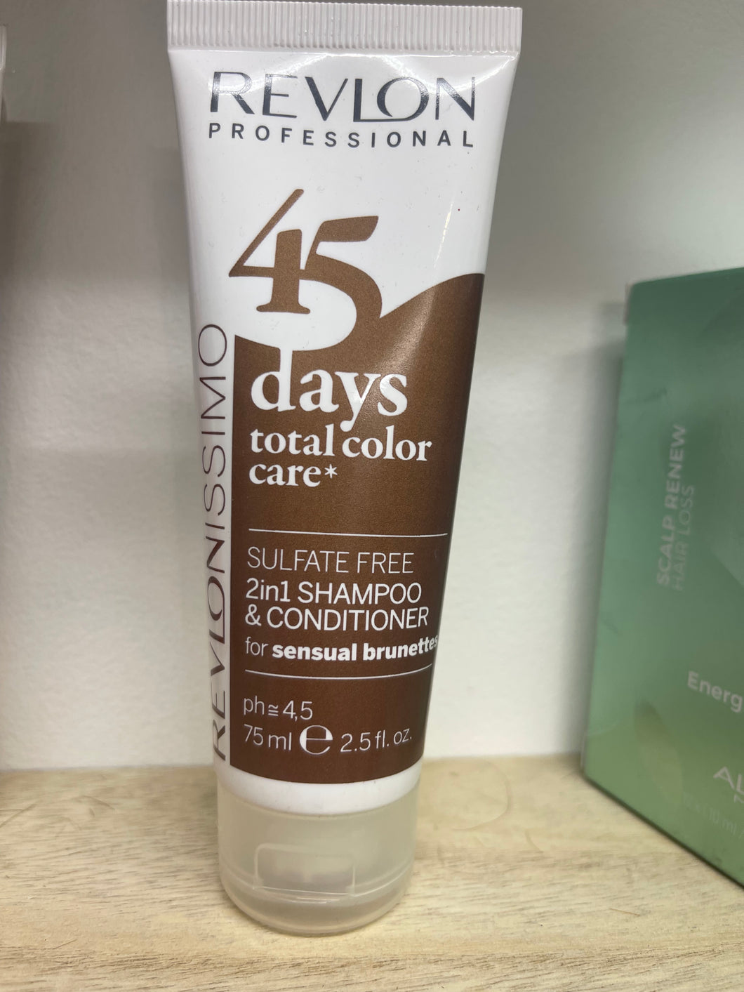 Brown colour protector shampoo & conditioner